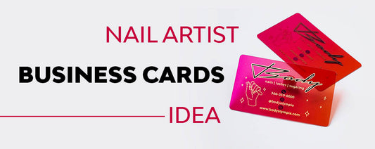Top 5 types of business cards for a nail artist 💅 nail business cards idea 🔥
