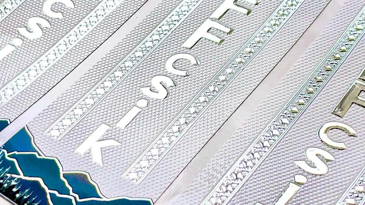 Raised Foil Sticker Sheets
