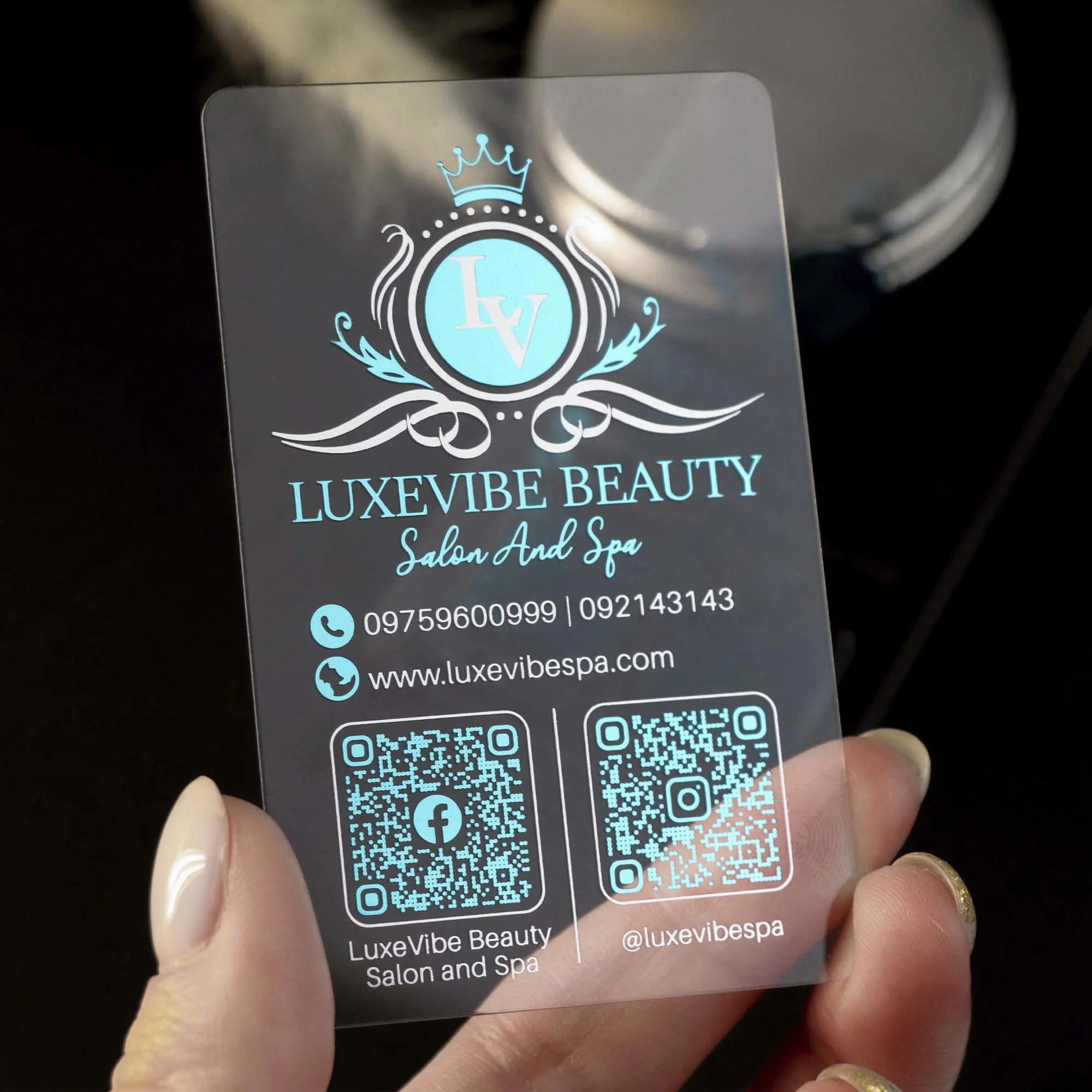 Acrylic Business Cards