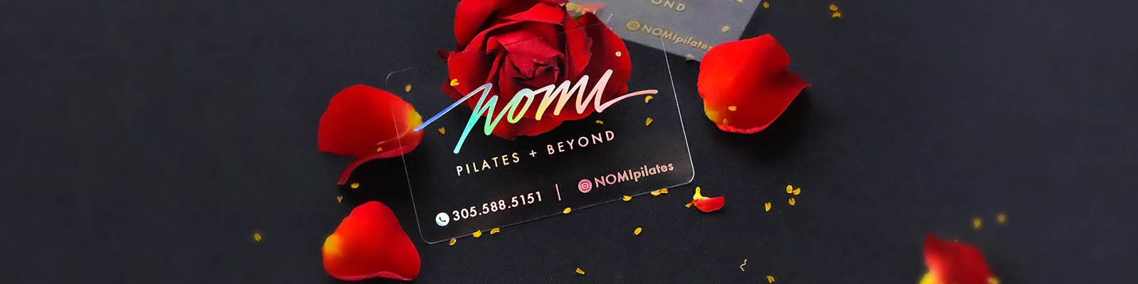 Banner Bcards Clear Business Card