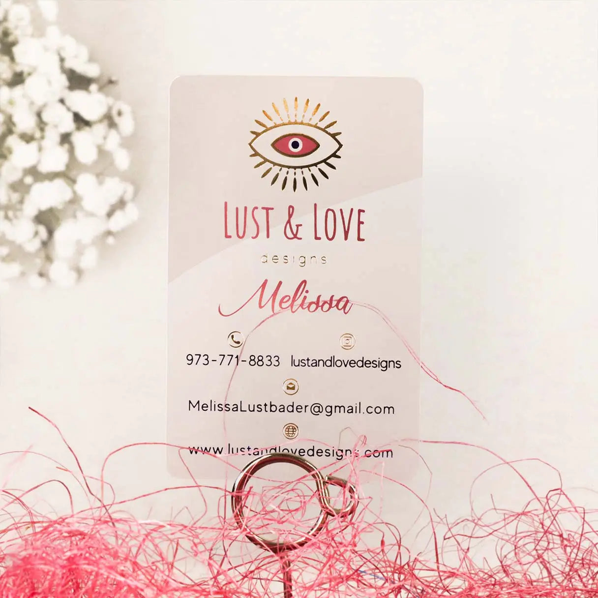 Clear Business Cards