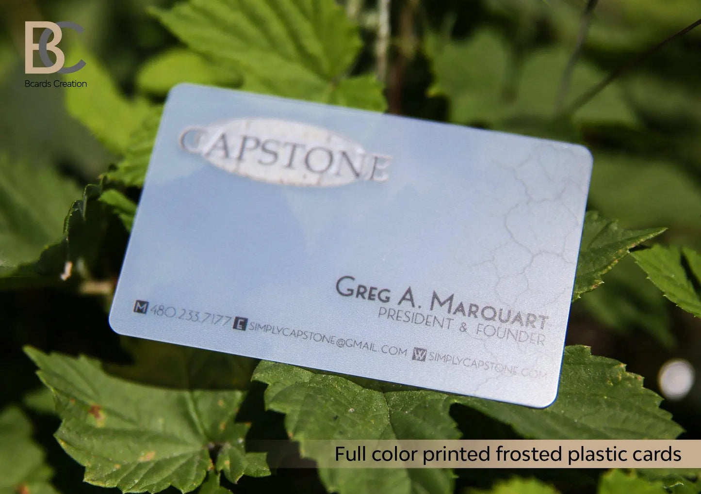 Frosted Transparent Plastic Business Cards | Full-color printing Frosted Transparent Plastic Business Cards with full-color printing Business_cards, Frosted_Card, Full Color Print, Plastic_Cards Transparent Business Cards