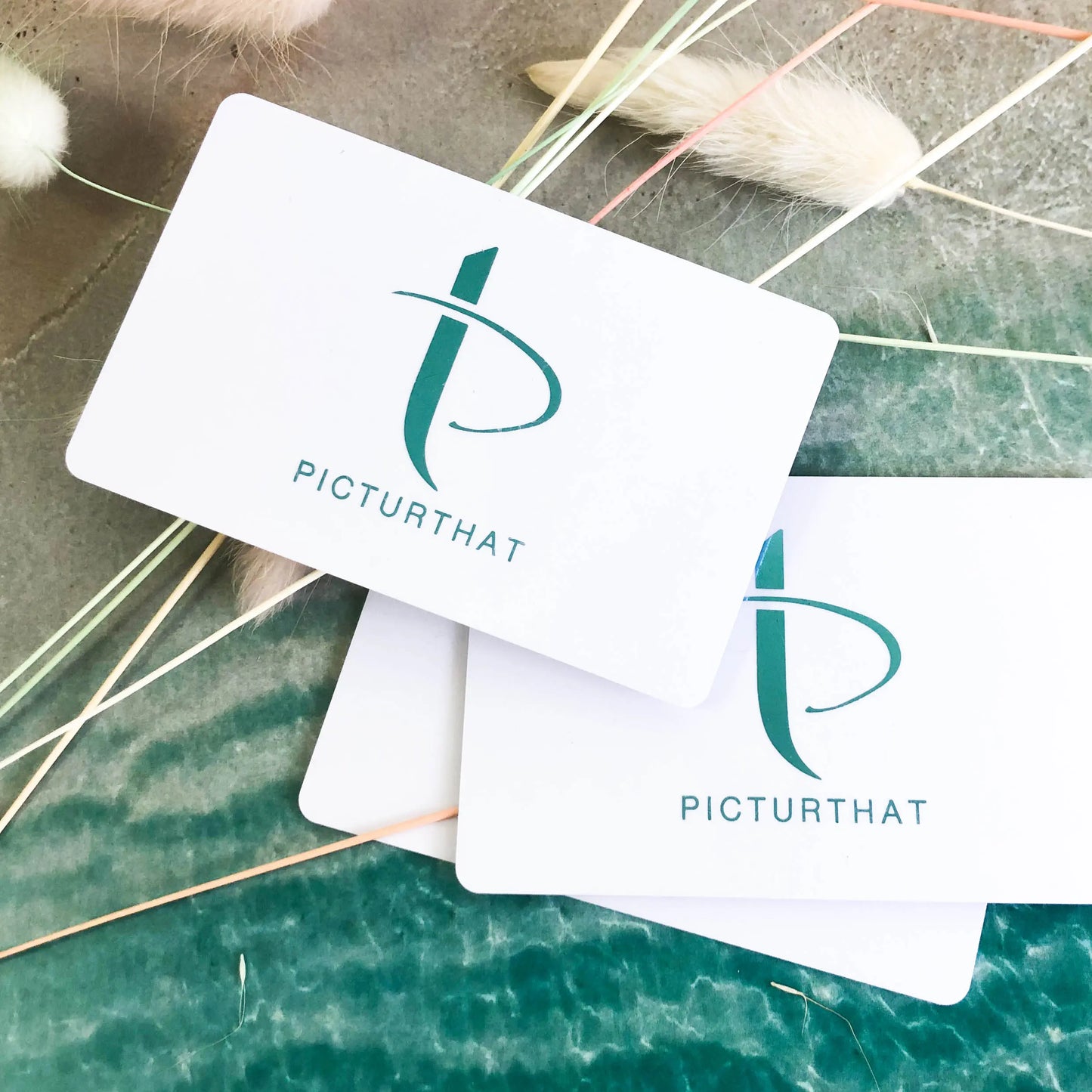 White Matte Plastic Business Cards | Holographic, Gold, Silver Foil Stamping BcardsCreation