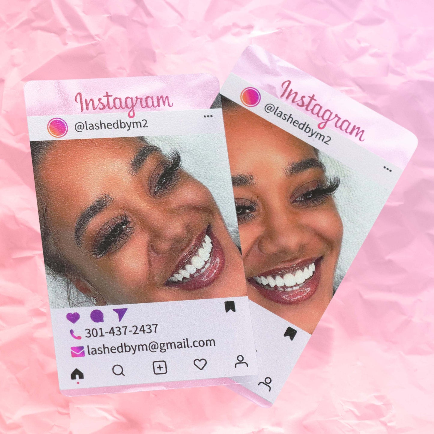See-Through Business Cards | Clear PVC Plastic | Full Color Print BcardsCreation
