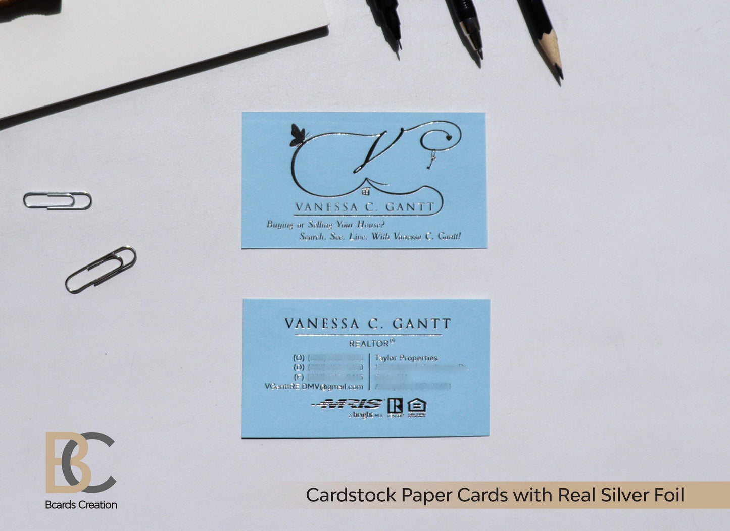 Fine paper business cards with real foil | Custom Embossed Rose Gold Foil, Calligraphy, Photographer, Event Planner, Simple Fine paper business cards with real foil | Custom Embossed Rose Gold Foil, Calligraphy, Photographer, Event Planner, Simple Business_cards, foil_stamping BcardsCreation