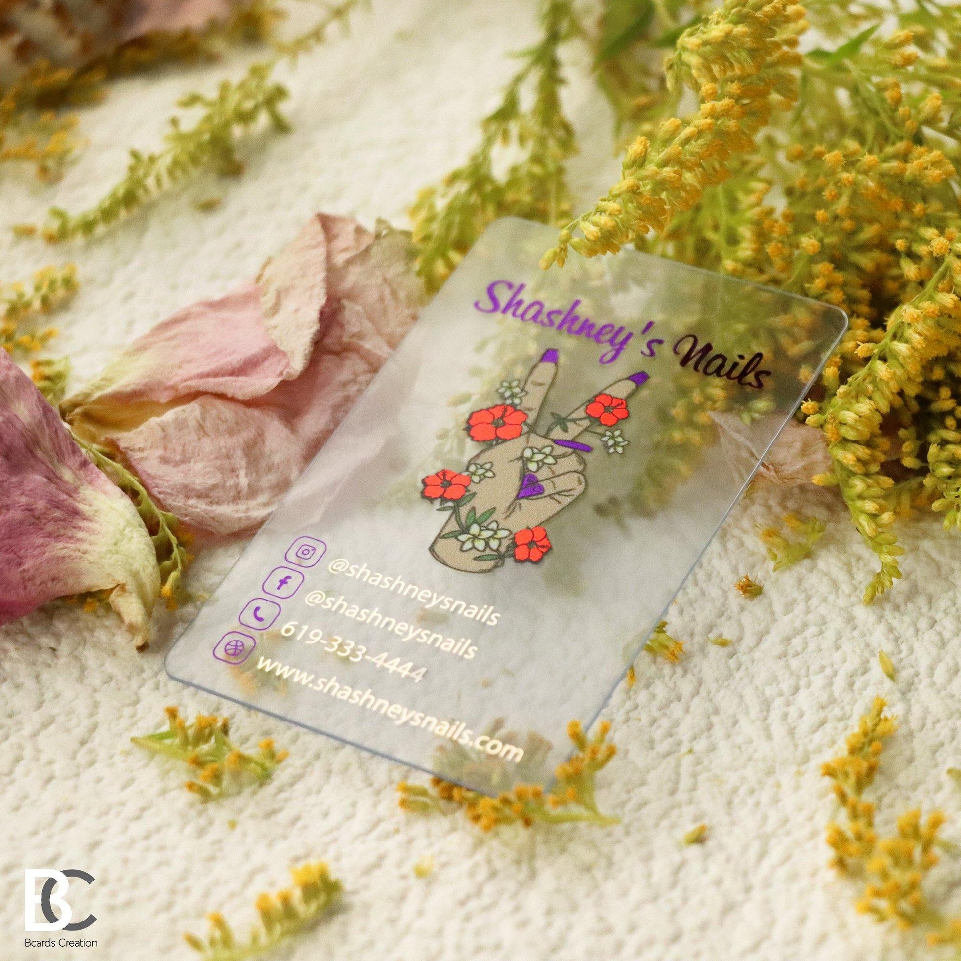 Clear Plastic Business Cards | Full Color Printing & Holographic Foil Clear Plastic Business Cards | Full Color Printing & Holographic Foil Business_cards, Clear-plastic, foil_stamping, Plastic_Cards, transparent Transparent Business Cards