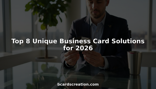 Business professional reviews unique business card designs