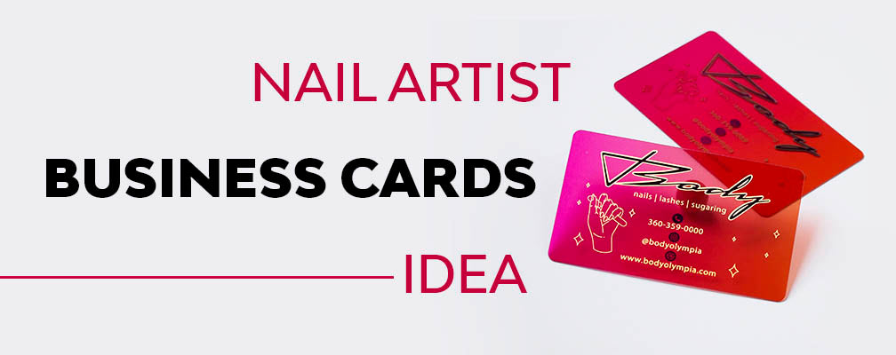 Top 5 types of business cards for a nail artist 💅 nail business cards idea 🔥