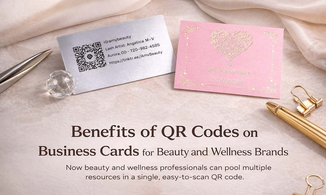 QR Codes on Business Cards: Elevating Luxury Beauty Brands