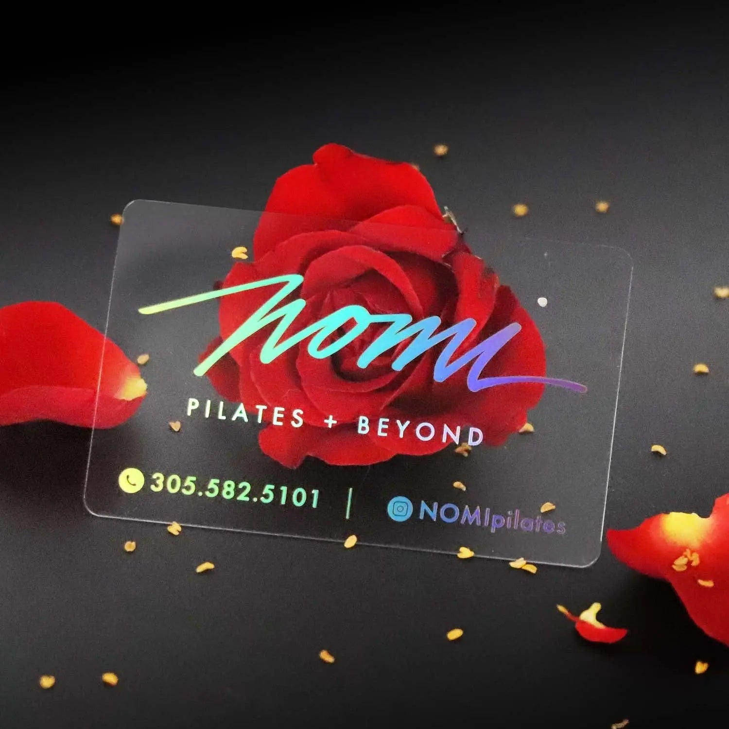 Clear Plastic Business Cards