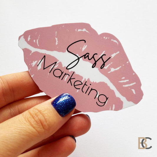 White PVC Business Cards — Custom Cut, Full Color & Metallic Foil Options BcardsCreation