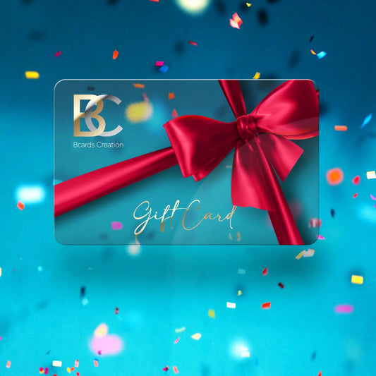 Business Card Gift Sertificate