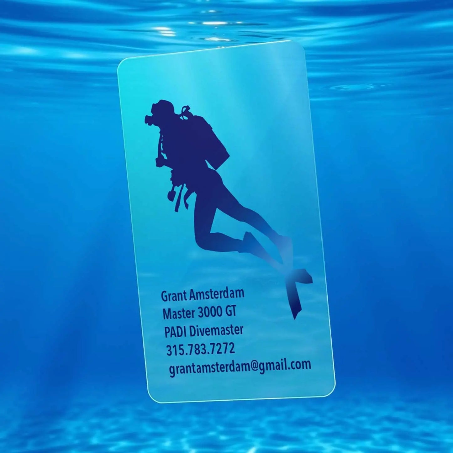 Frosted Transparent Business Cards – Matte Ice Finish, Full-Color Brilliance BcardsCreation