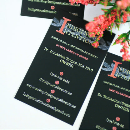 Gold Foil Business Card, Event Planner Business Card, Boutique Business Card, Realtor Business Card, Photographer Cards BcardsCreation