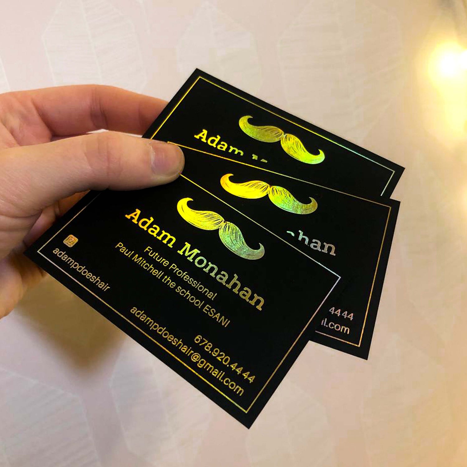 Gold Foil Business Card, Event Planner Business Card, Boutique Business Card, Realtor Business Card, Photographer Cards BcardsCreation