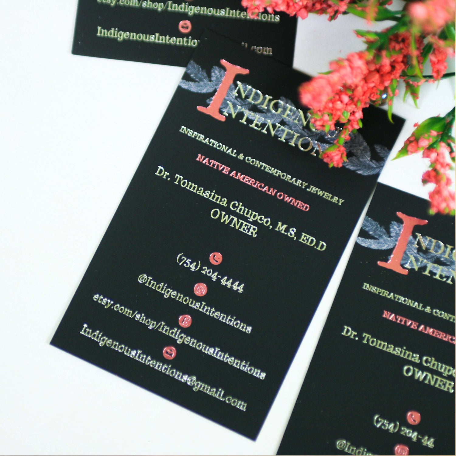 Gold Foil Business Card, Event Planner Business Card, Boutique Business Card, Realtor Business Card, Photographer Cards BcardsCreation