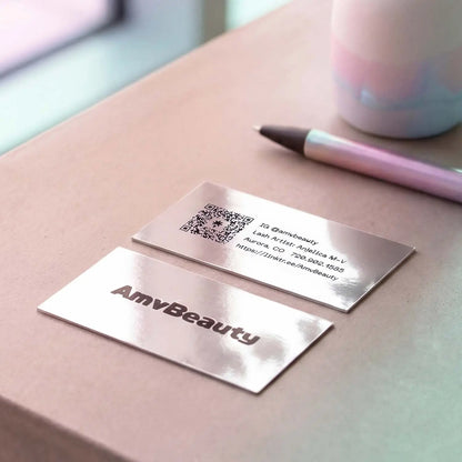 MIRROR EFFECT Business Card Thick Multilayered 