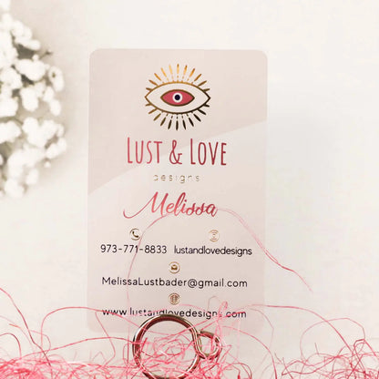 holographic edge business cards Holographic Foil Stamped Business Cards 450gsm
