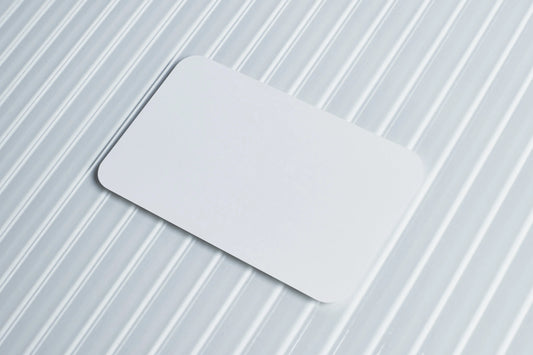 Rounding the edges of paper business cards, Additional service for pre-ordered cards BcardsCreation