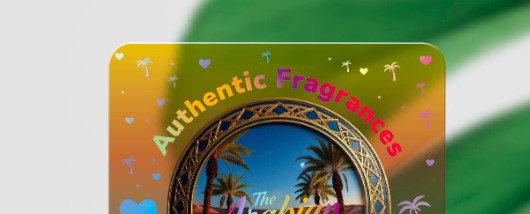 Plastic business cards for The Arabian Oasis