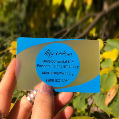 Translucent Frosted Business Cards | Matte Finish | Variable Data BcardsCreation