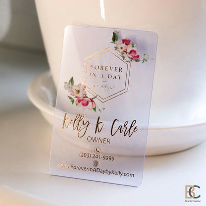 Clear Plastic Business Cards | Full Color Printing & Holographic Foil Clear Plastic Business Cards | Full Color Printing & Holographic Foil Business_cards, Clear-plastic, foil_stamping, Plastic_Cards, transparent Transparent Business Cards