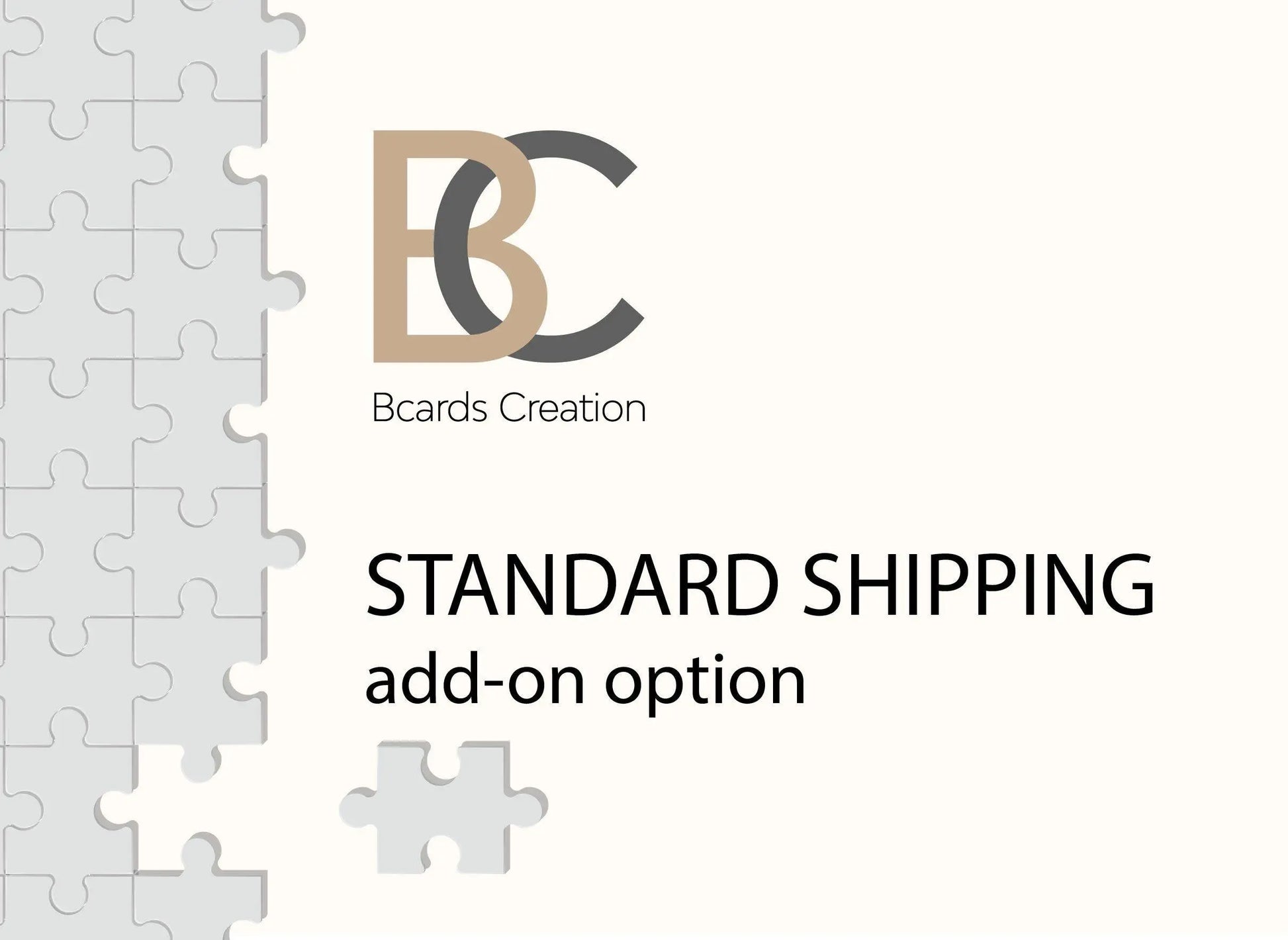 EXPRESS /STANDARD SHIPPING add-on option - BcardsCreation