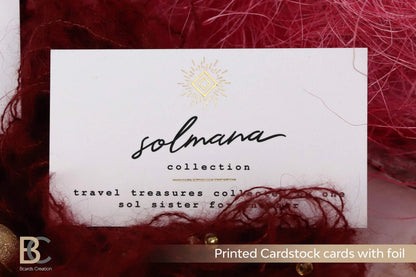 Foiled Thick Business Cards | Heavy Cardstock cardboard paper | Real Foil Stamping One-Side | Full color printing Double-sided Foiled Thick Business Cards | Heavy Cardstock cardboard paper | Real Foil Stamping One-Side | Full color printing Double-sided Business_cards, kraft Fine Paper Business Cards
