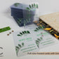 Matte Plastic Translucent Business Cards, Real Foil, Full color Print, 1-3 Foils, Unique Business Cards, Custom Design - BcardsCreation