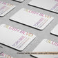 Frosted White plastic, 1-3 foils,  PVC Plastic Business Card,  Real Gold Silver Holographic Foil Stamping - BcardsCreation