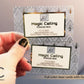 Clear, Transparent Plastic Business Cards,  Full color Printing, 1-3 Foil.  Personalized Cards - BcardsCreation