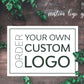 Custom LOGO DESIGN | For Photographer, Event Planner, Beauty artist, Lashmaker, Jewelry, Shop | Minimalizm | Simple | Unique | Personal OOAK - BcardsCreation