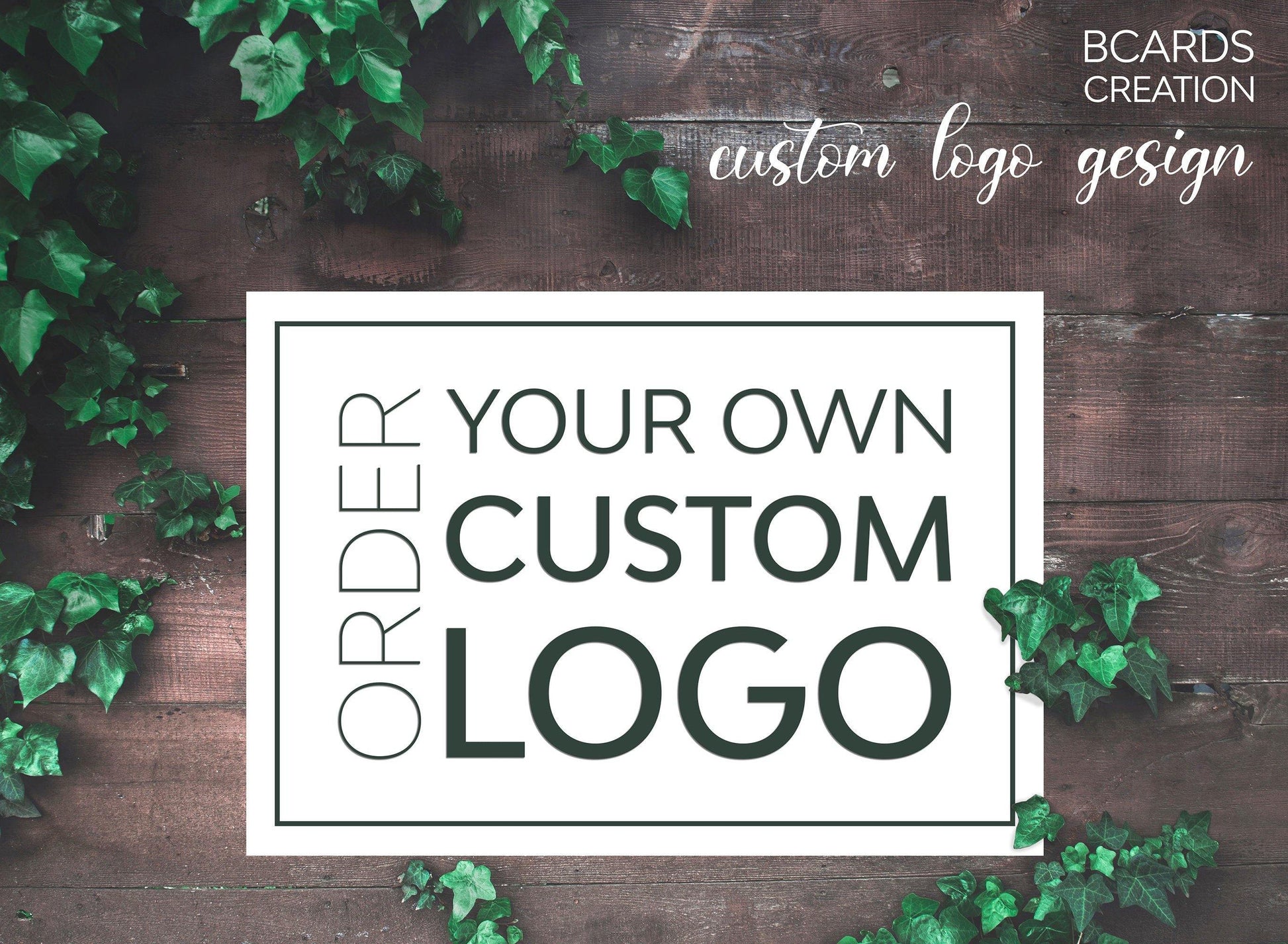 Custom LOGO DESIGN | For Photographer, Event Planner, Beauty artist, Lashmaker, Jewelry, Shop | Minimalizm | Simple | Unique | Personal OOAK - BcardsCreation